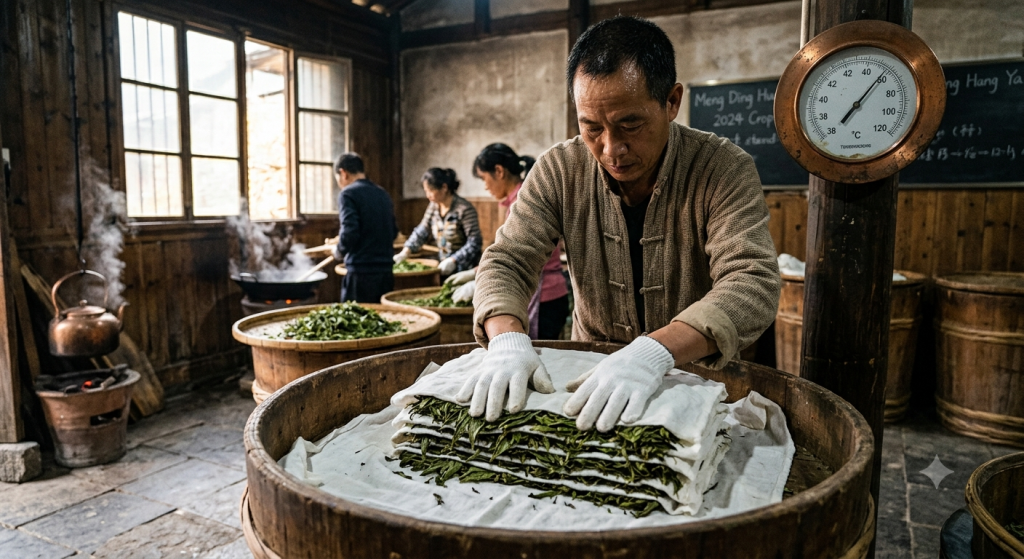 Huang Cha (Thé Jaune) : l’art ancestral de la micro-fermentation étouffée